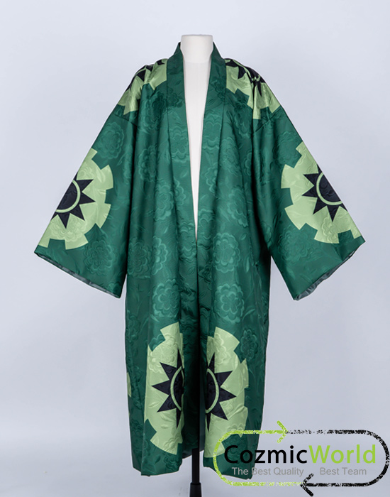 ONE PIECE　ロロノア　ゾロ　衣装　羽織物　コスプレ　コス　緑