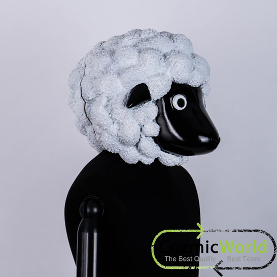 オリジナル羊のフルフェイスマスク